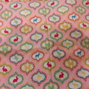 Girls Easter fabric, girls spring fabric